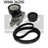 The best V-Ribbed Belt Set SKF VKMA 36200 at mrparts.se